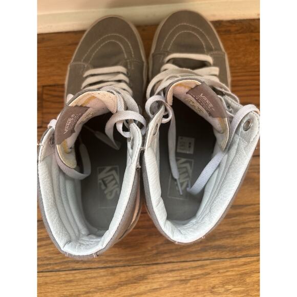 Vans Sk8-Hi Tapered Shoe Size 7.5 Men or 9 Women Gray Skater Outdoors main image 4